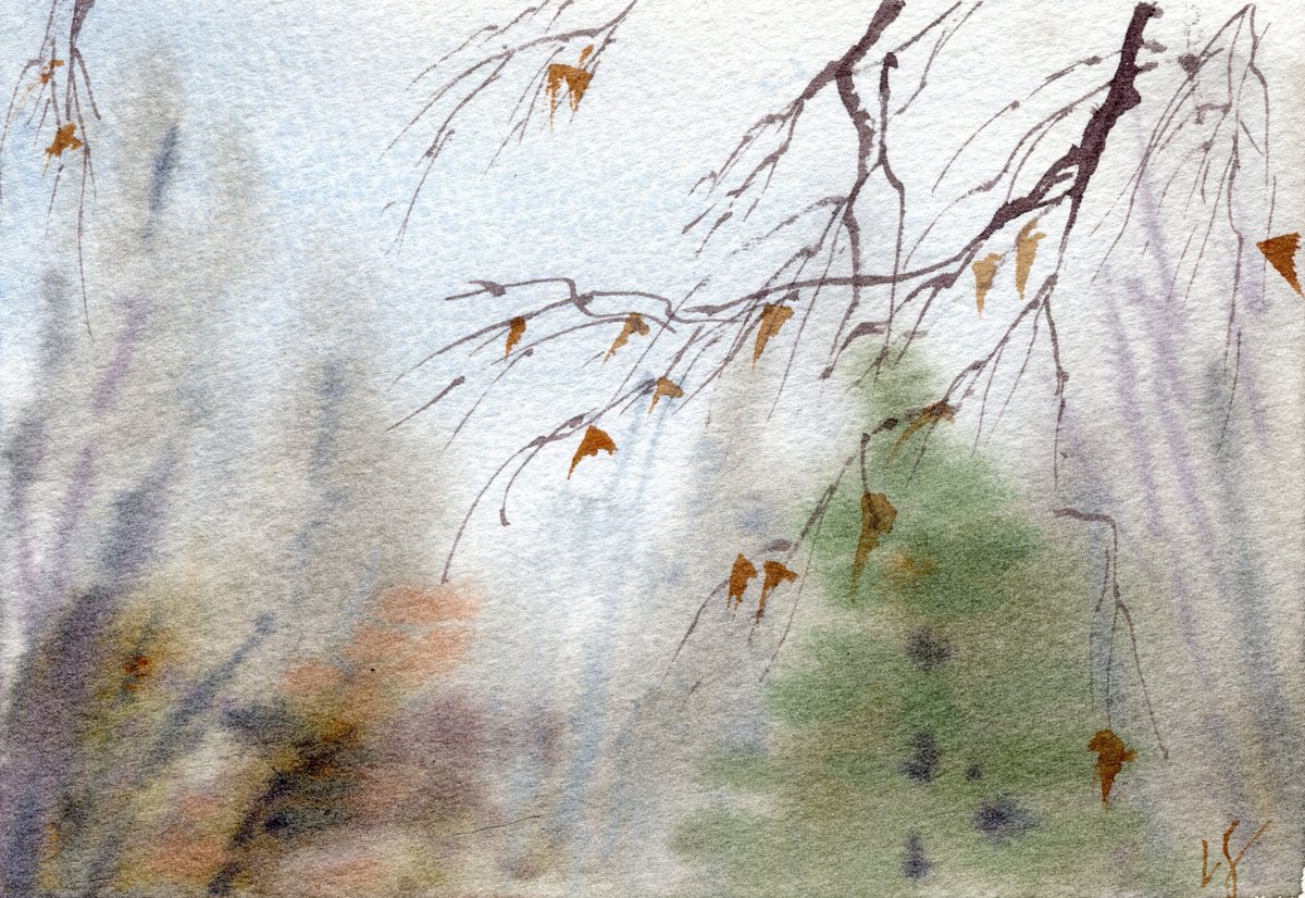 Foggy autumn by SVITLANA LAGUTINA