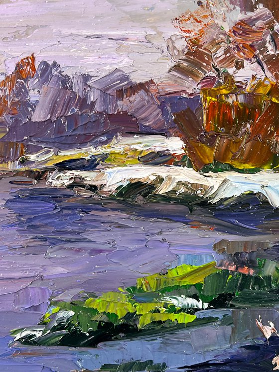 First Snow by the River