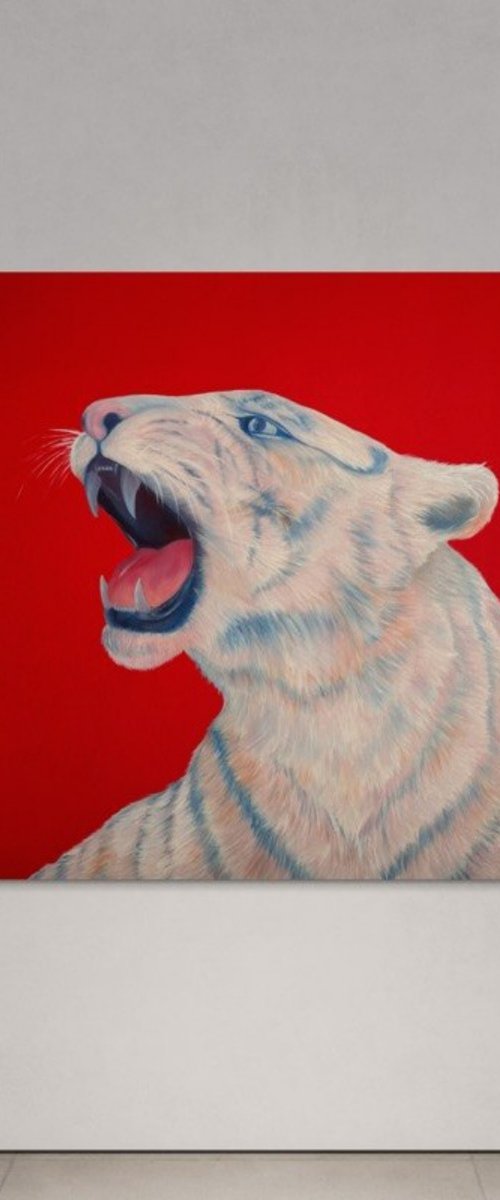 White tiger by hlole