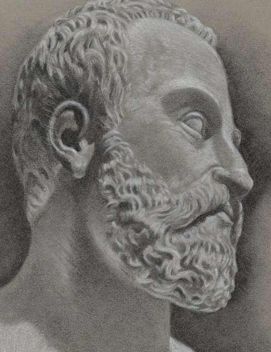 Study of a Roman Bust