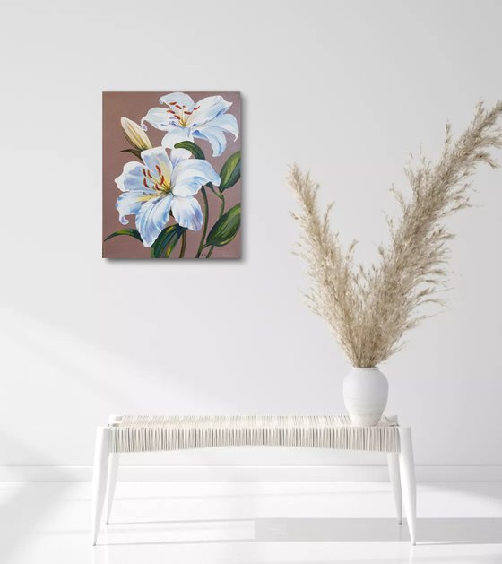 White Lilies