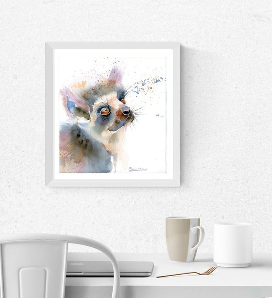 Lemur portrait