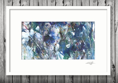 Meadow Wanderlust 2 - Abstract Flower Painting by Kathy Morton Stanion by Kathy Morton Stanion