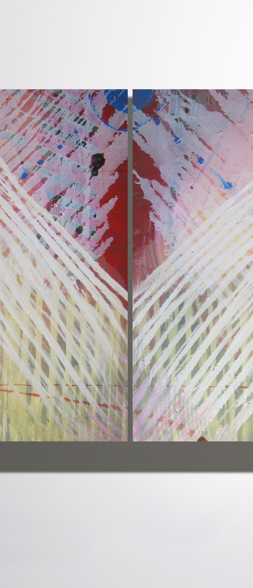 "Hands" diptych by Marya