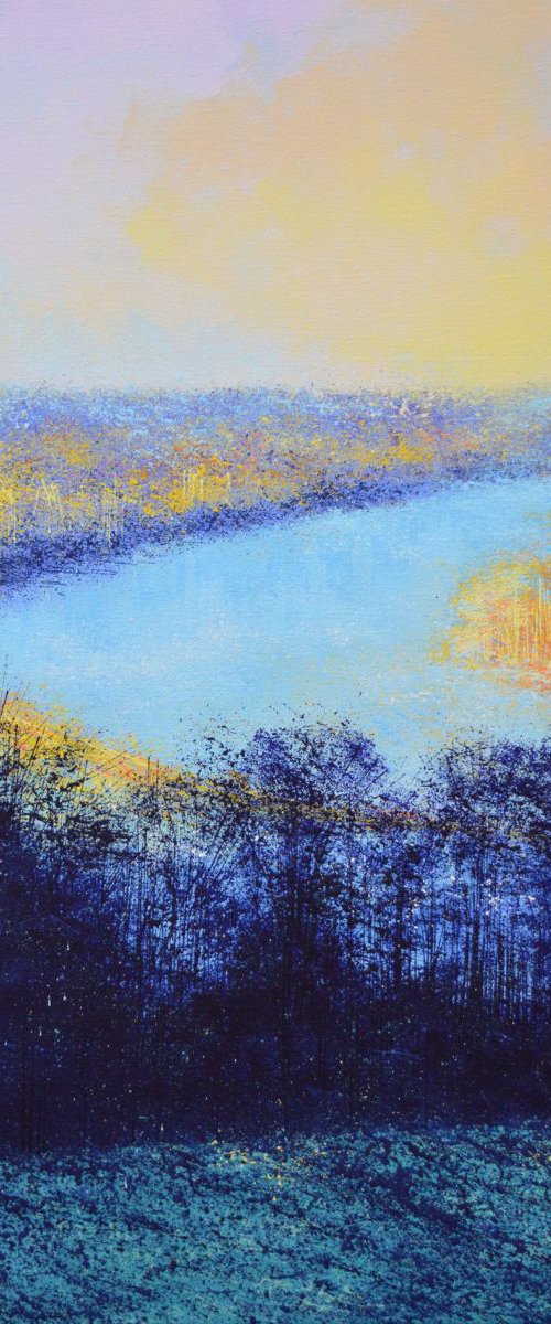 The Thames from Richmond Hill by Marc Todd