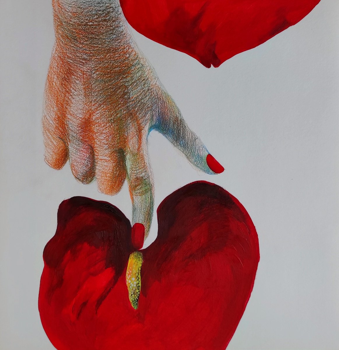 Love for flowers by Tetiana Borys