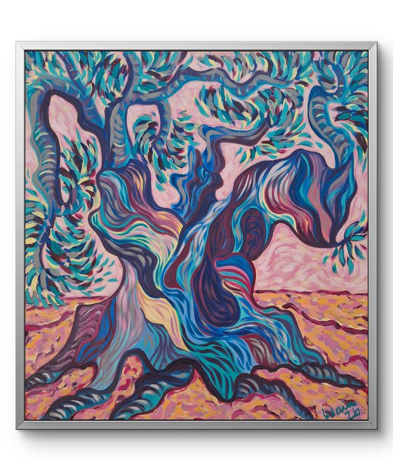 Shimmering Granada Olive Tree