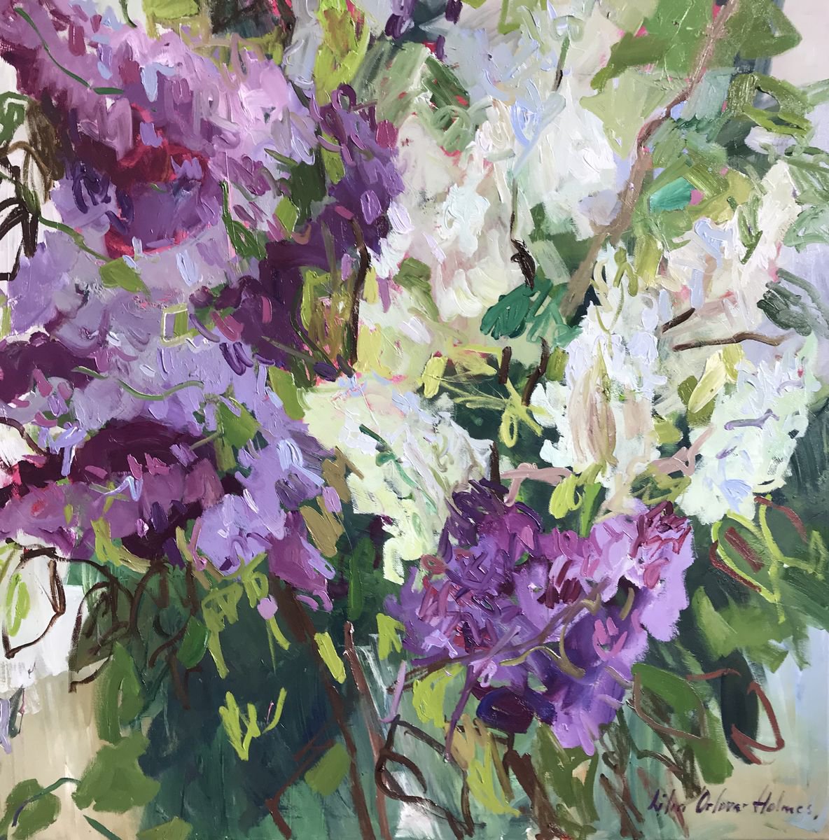 Fresh lilac by Lilia Orlova-Holmes