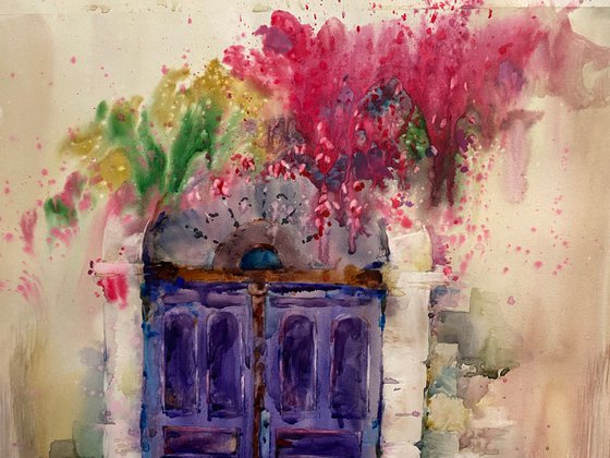 Watercolor “Waiting” perfect gift