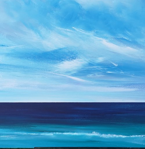 Endless Horizon - seascape, stunning, panoramic by Mel Graham