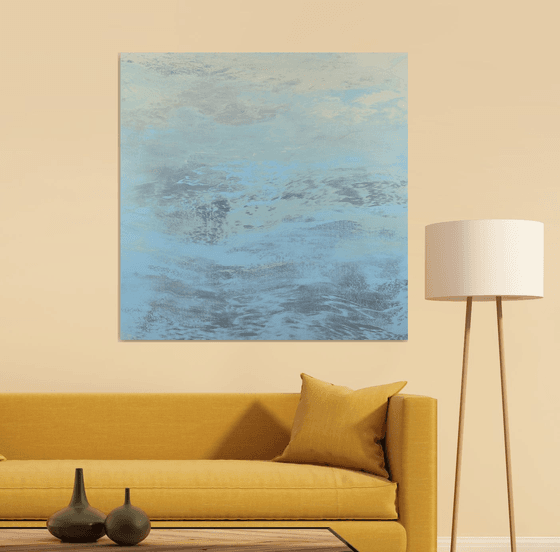 Shifting Sand - Modern Abstract Expressionist Seascape