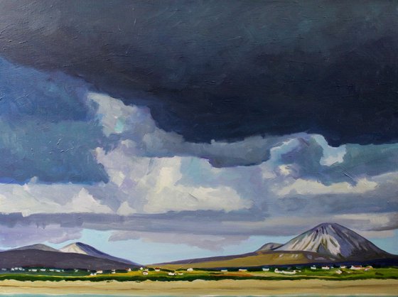 Brooding Clouds over Errigal