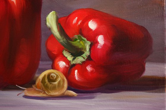 "Still Life with Peppers"