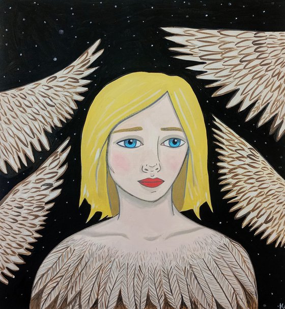 Wings -7.4 x 8 in