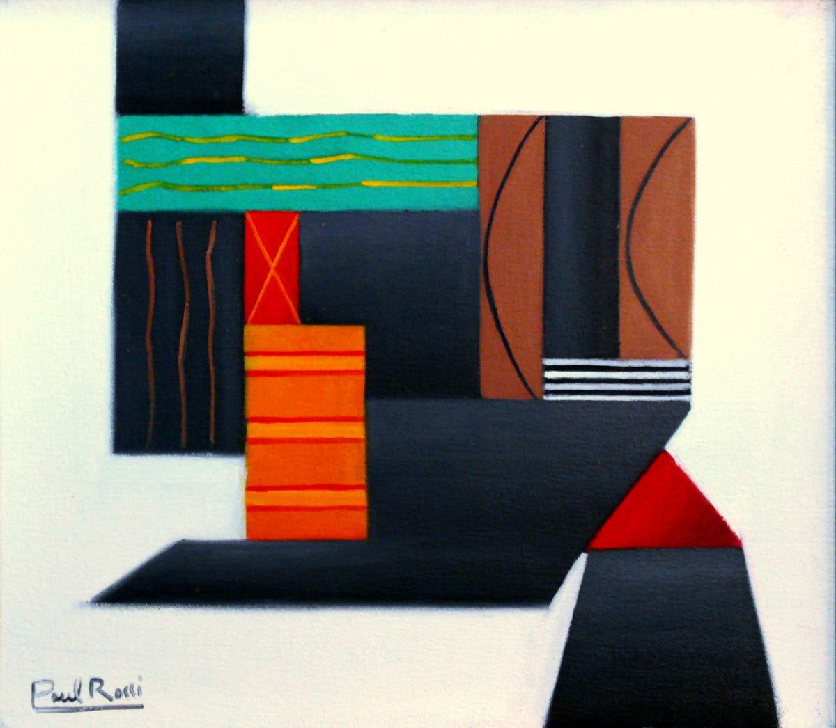 Abstract Construction XIII by Paul Rossi