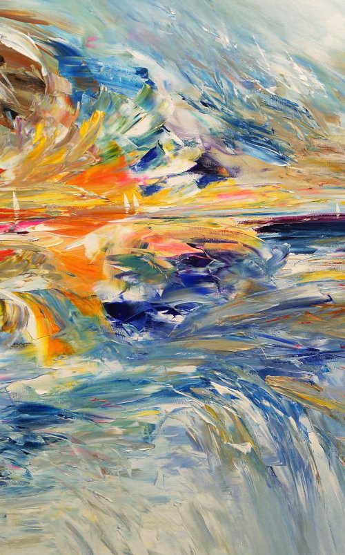 Seascape Sailing Impressions XL 1 by Peter Nottrott