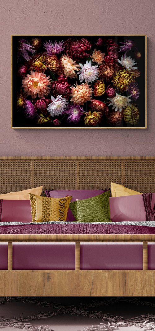 Chrysanthemums by Dianna Jazwinski