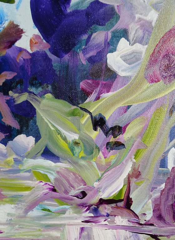 Abstract Floral Garden #1