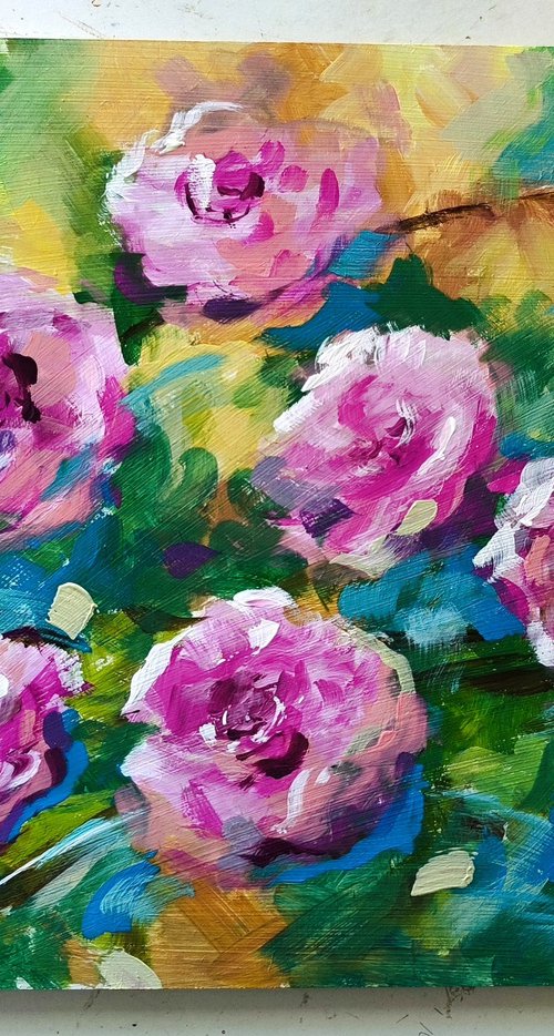 Roses from My Garden by Antigoni Tziora