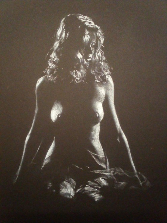 Nude noir #287 (21X29)cm