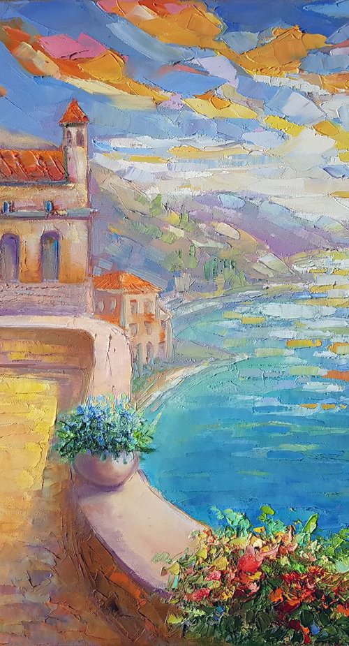 Life by the sea by Mary Voloshyna