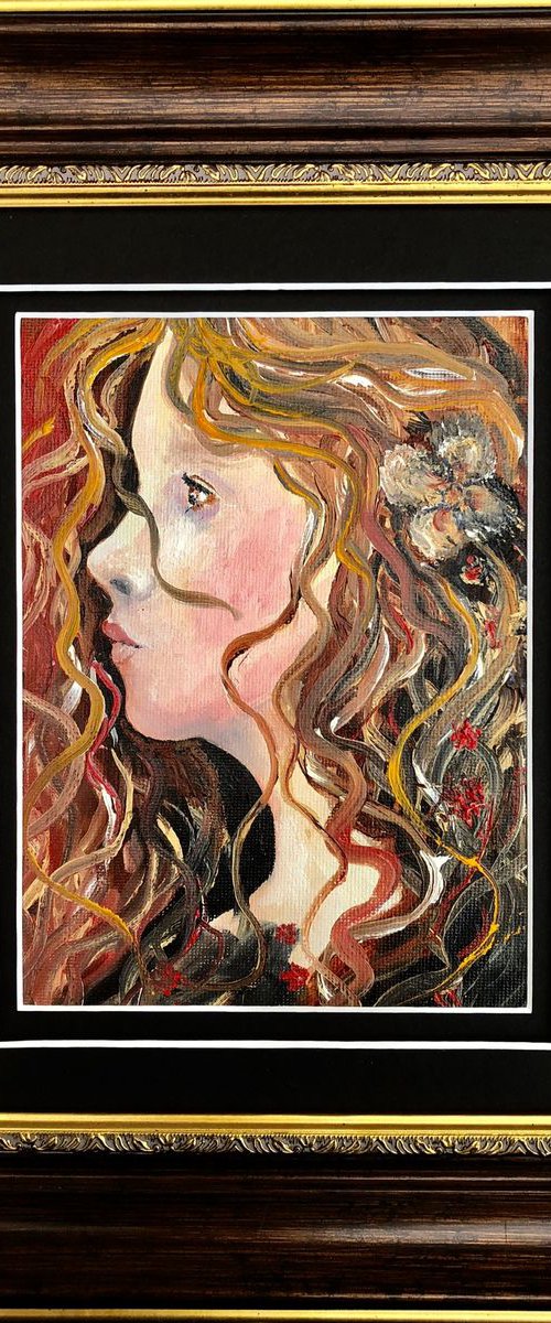 Girl portrait by Inna Montano