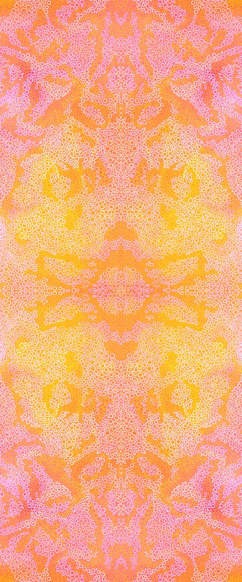 Summer Sorbet Mandala by Jennifer Bell