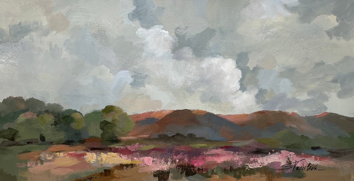  French Countryside By Silvia Vassileva, 35 X 18, Artwork For Sale On Artfinder