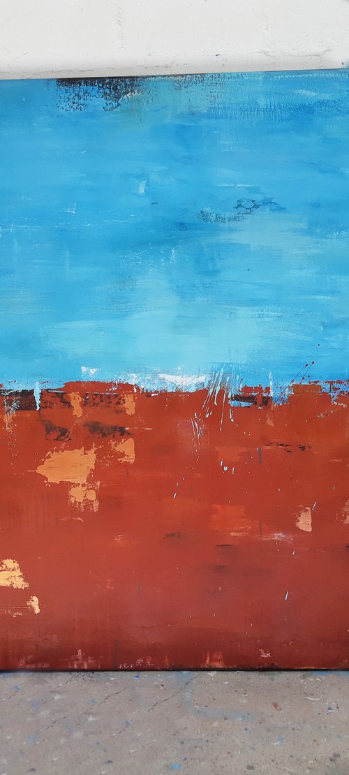 Turquoise in bronze #3 by Stefanie Rogge