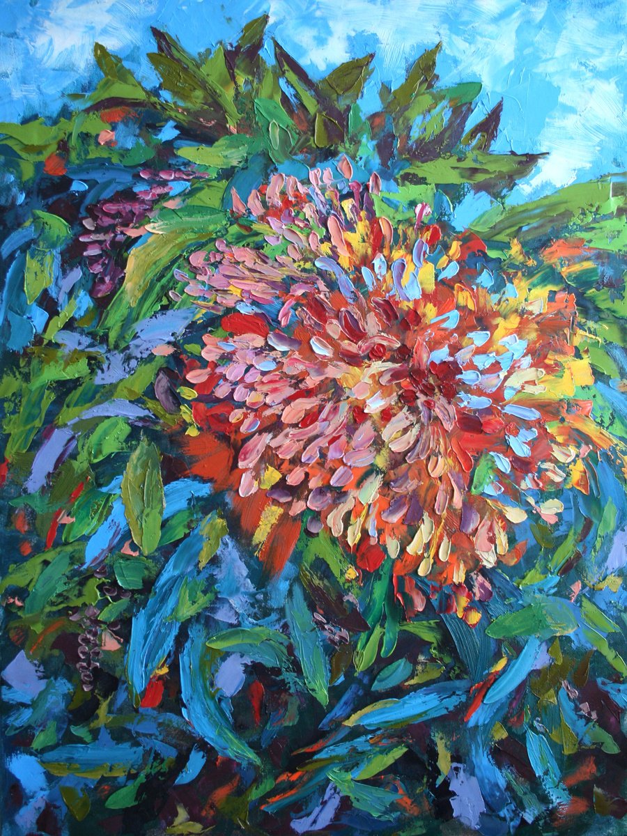 Florescence By Salana Art / Svetlana Samovarova, 24 X 31, Artwork For Sale On Artfinder