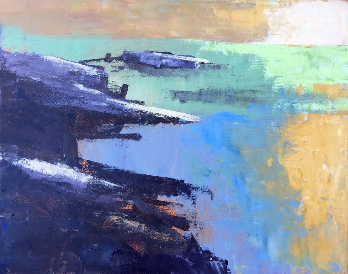 Abstract Seascape #1 by Rod Norman