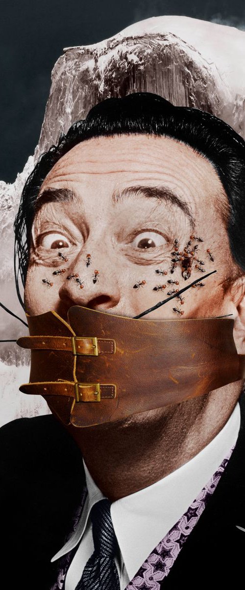 Portrait of Salvador Dali (No:1) by Tan Tolga Demirci