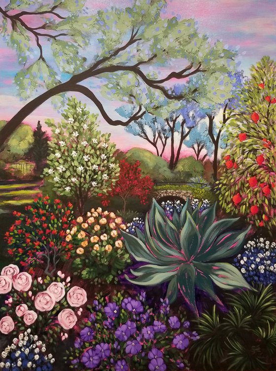 Evening in the Garden