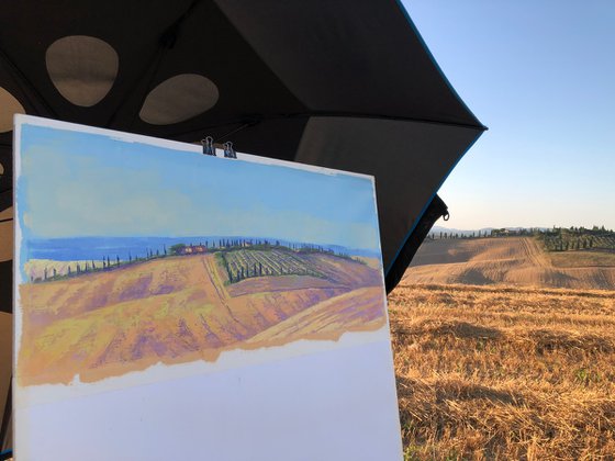 Toscana, Plein Air