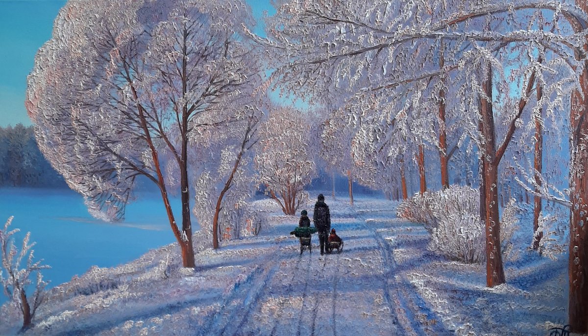 Winter’s tale by Dmitrij Tikhov