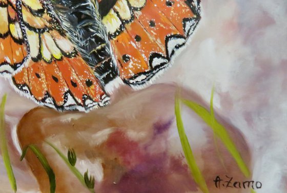 The Famous Spanish fritillary