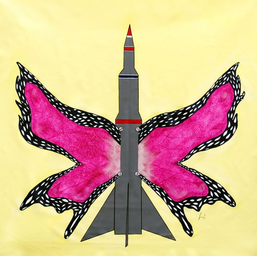If missiles were butterflies by Sumit Mehndiratta