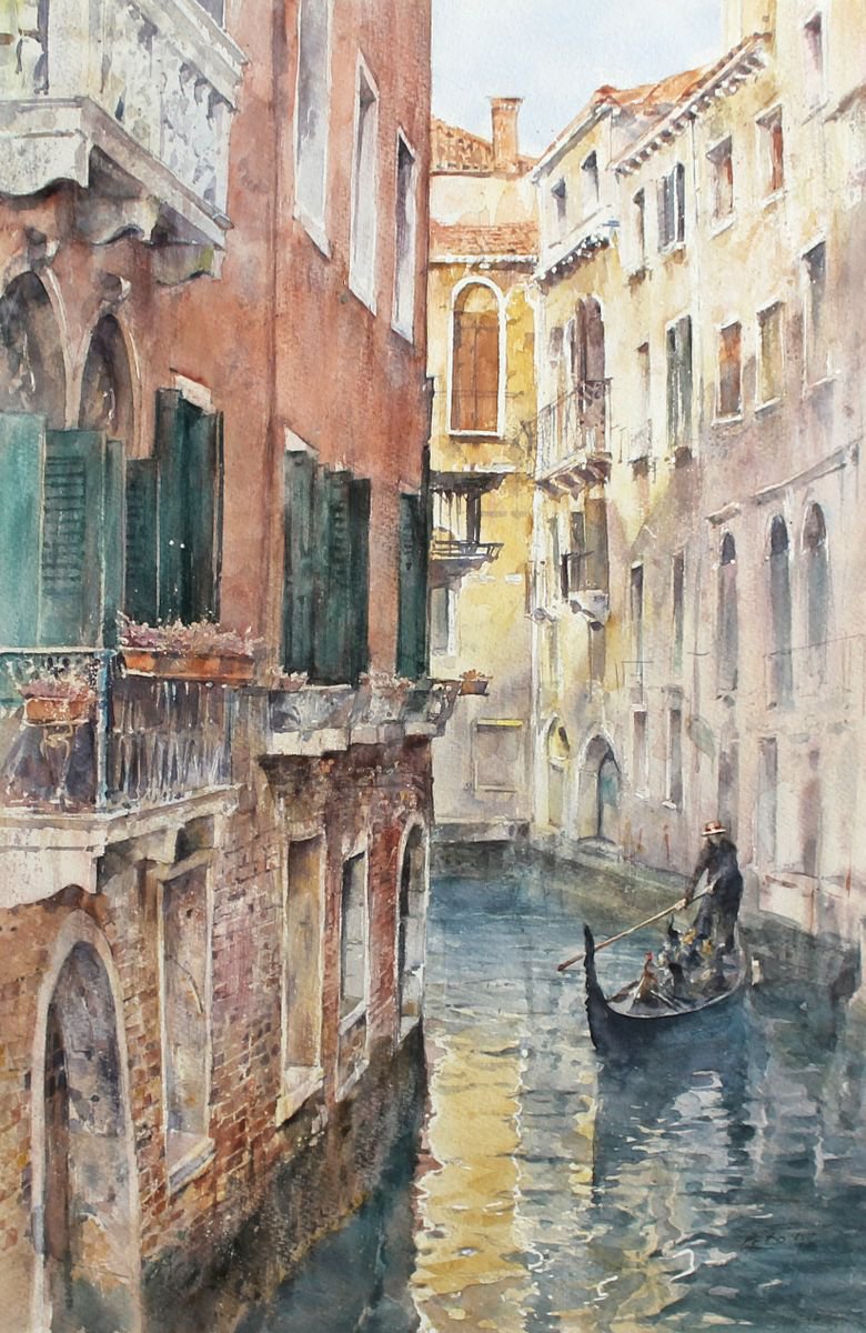 Venice Calm (29x42 cm) by Peto Poghosyan