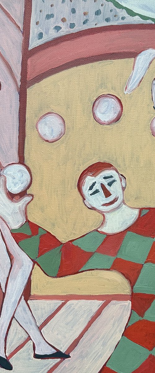 Pink Circus by Irina Anis