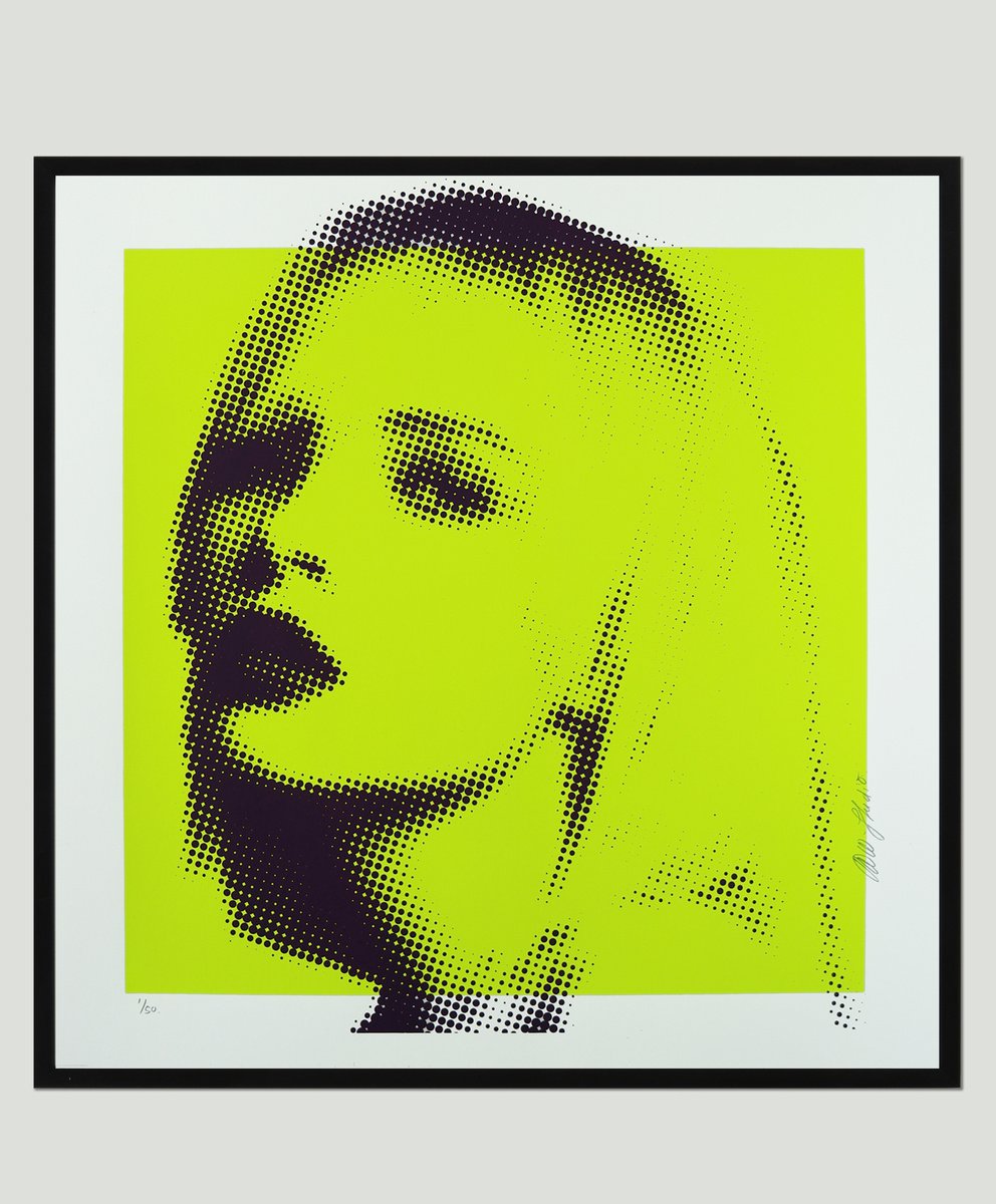Color Me Yellow - Screenprint (40x40cm) - Original Artwork by ROCO Studio