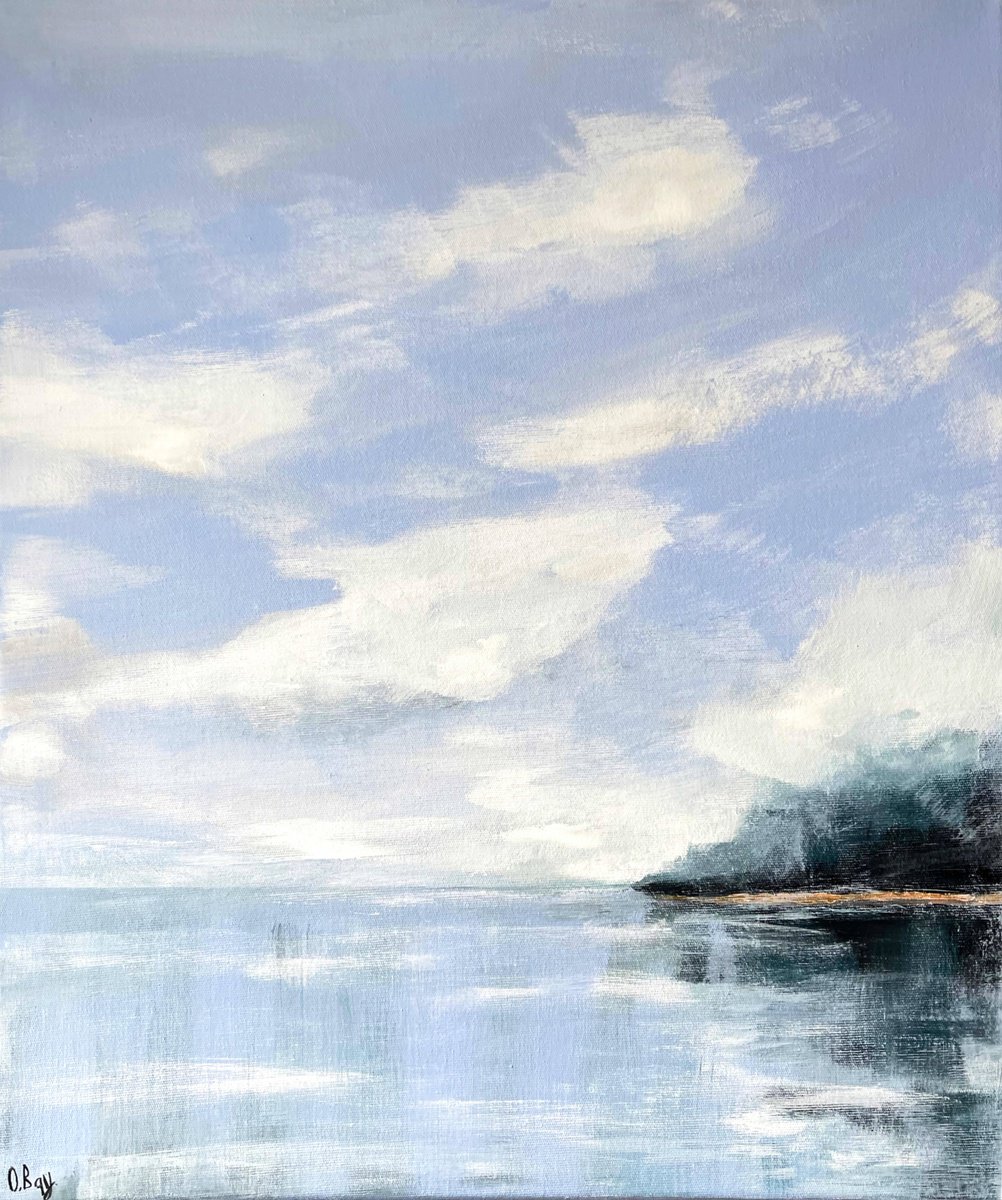  Echoes Of The Sky By Olesya Bay, 20 X 24, Artwork For Sale On Artfinder