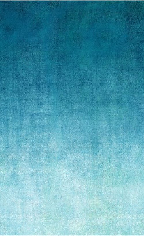 GRADUAL RISING mixed media on canvas 137 x 92 x 3 cm by George Hall