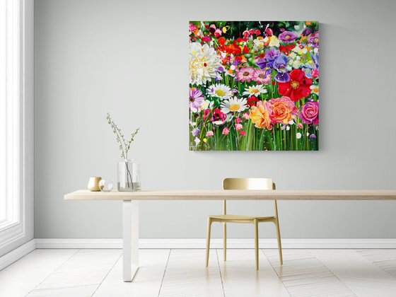 you made the flowers dance