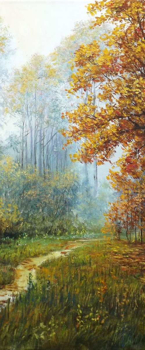 Autumn Path 2 by Oleg Riabchuk
