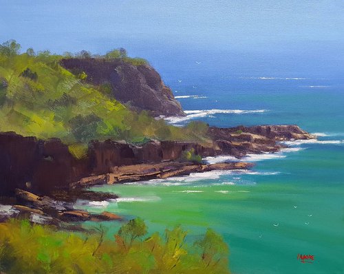 Lions Head At Noosa by Rod Moore