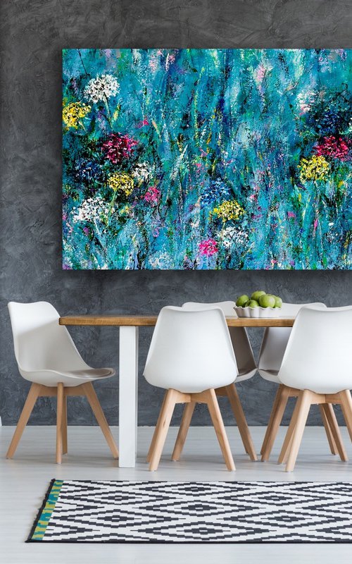 Tapestry of Summer Garden by Pooja Verma