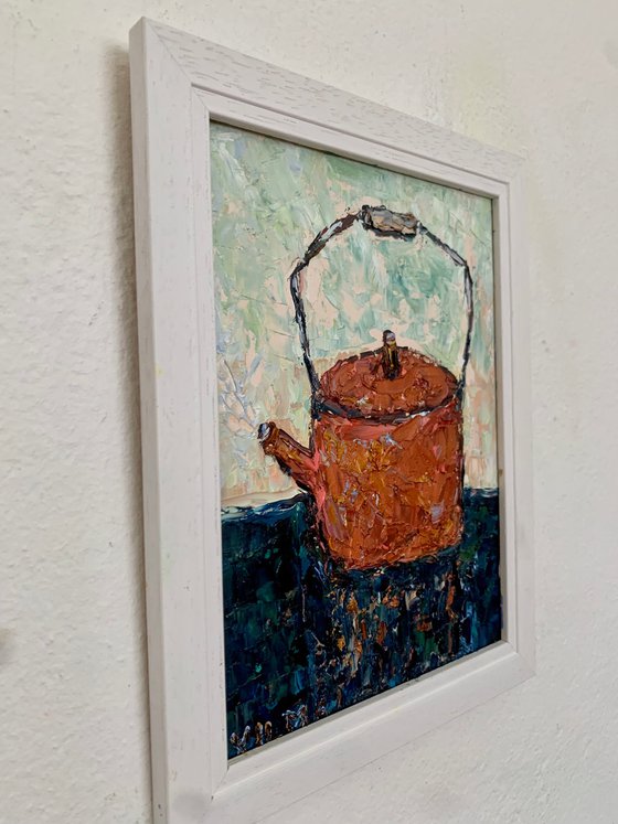Still Life with a Copper Teapot