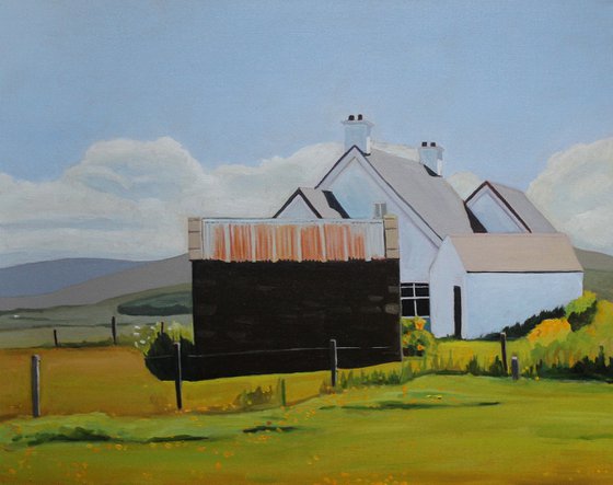 The Tin-Roofed Shed at Marameelan, Donegal