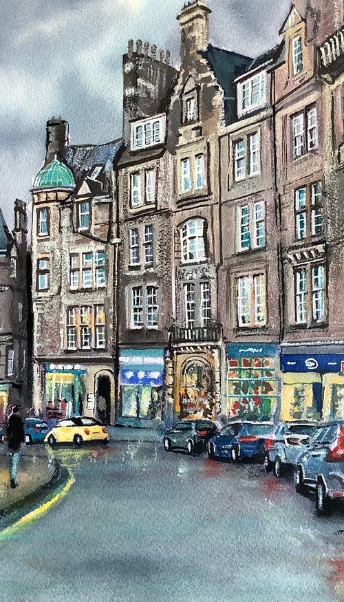 Cockburn Street, Edinburgh by Darren Carey