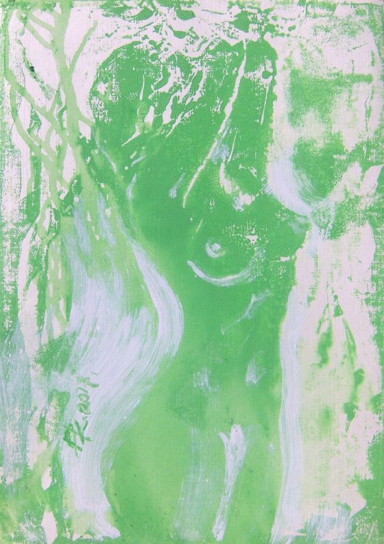 Nude monotype # 46